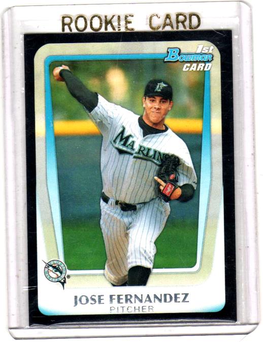 2011 Bowman Draft Prospects Jose Fernandez Rookie Card #BDPP29 - Florida Marlins
